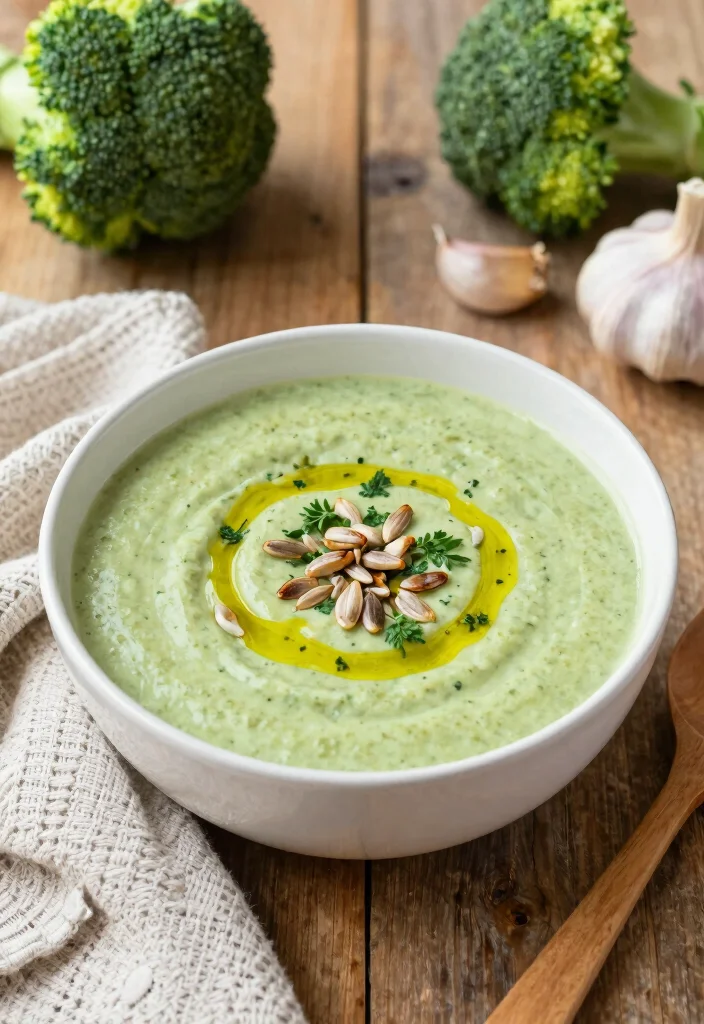12 Vegan Broccoli Soup Recipes for Cozy Plant Based Bowls - 1. Creamy Vegan Broccoli Soup 1