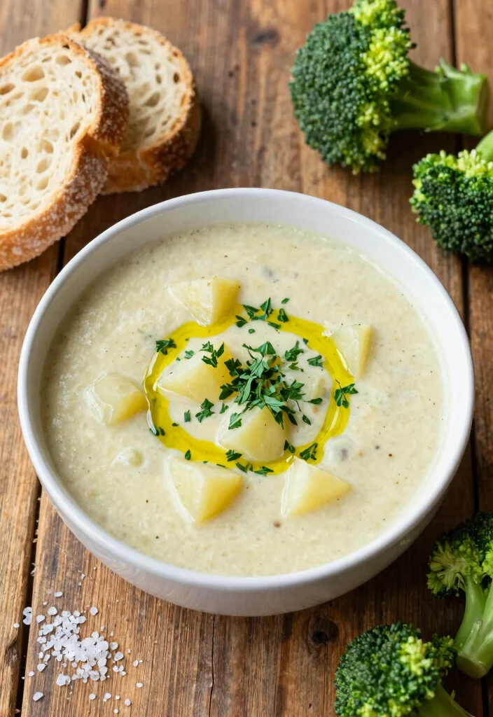 12 Vegan Broccoli Soup Recipes for Cozy Plant Based Bowls - 10. Broccoli Potato Soup 1