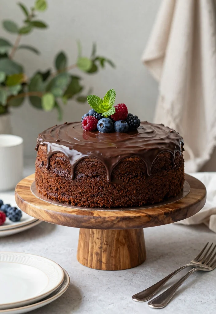 12 Vegan Chocolate Recipes for Rich Plant-Based Treats - 1. Decadent Vegan Chocolate Cake 1