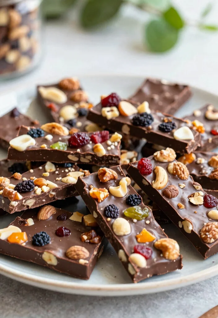 12 Vegan Chocolate Recipes for Rich Plant-Based Treats - 11. Vegan Chocolate Bark 1
