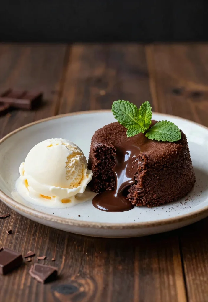 12 Vegan Chocolate Recipes for Rich Plant-Based Treats - 6. Vegan Chocolate Lava Cake 1
