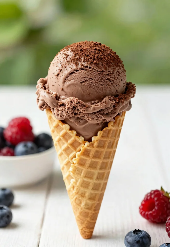 12 Vegan Chocolate Recipes for Rich Plant-Based Treats - 9. Vegan Chocolate Ice Cream 1