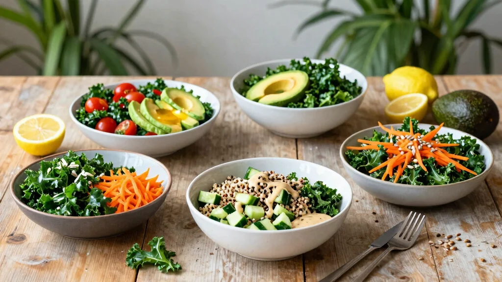 12 Vegan Kale Salad Recipes for Fresh Nutritious Meals