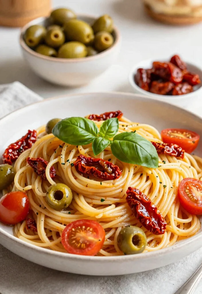 12 Vegan Pasta Primavera Recipes for Light Seasonal Dinners - 10. Mediterranean Pasta Primavera 1