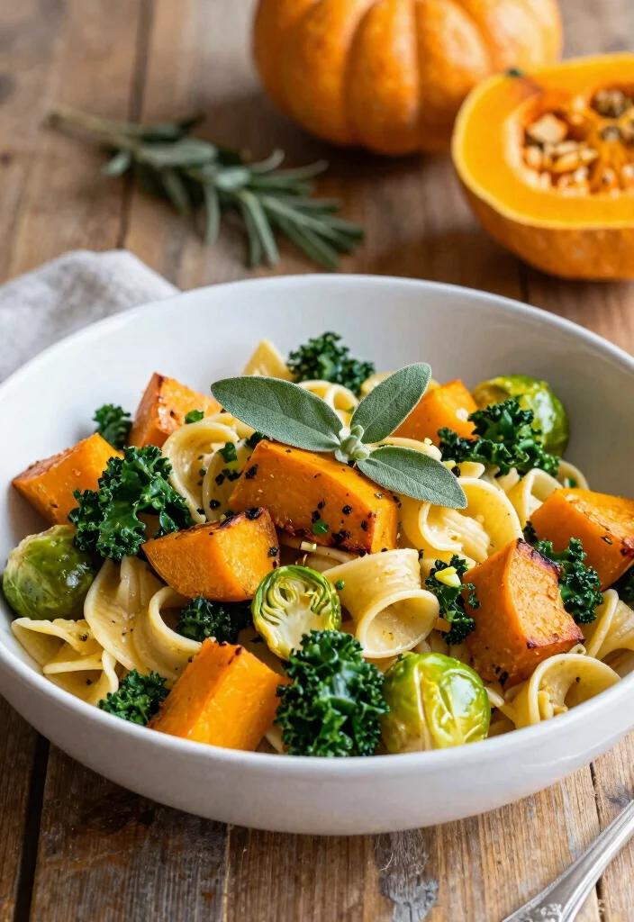 12 Vegan Pasta Primavera Recipes for Light Seasonal Dinners - 12. Butternut Squash Pasta Primavera 1