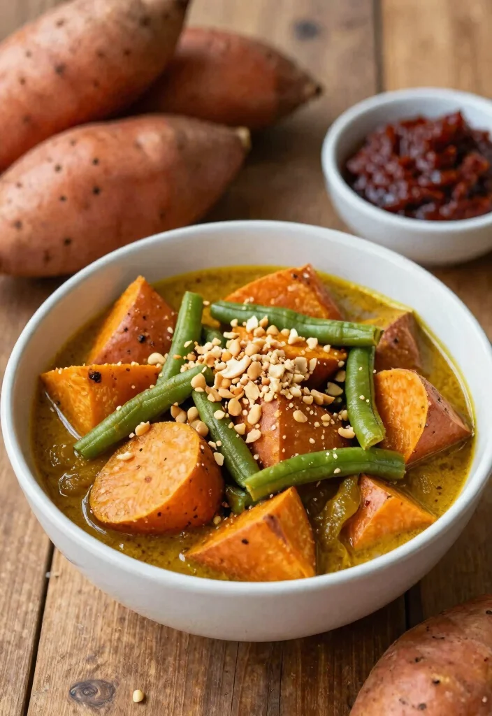 12 Vegan Thai Curry Recipes with Bold Aromatic Flavor - 3. Massaman Curry with Sweet Potatoes 1