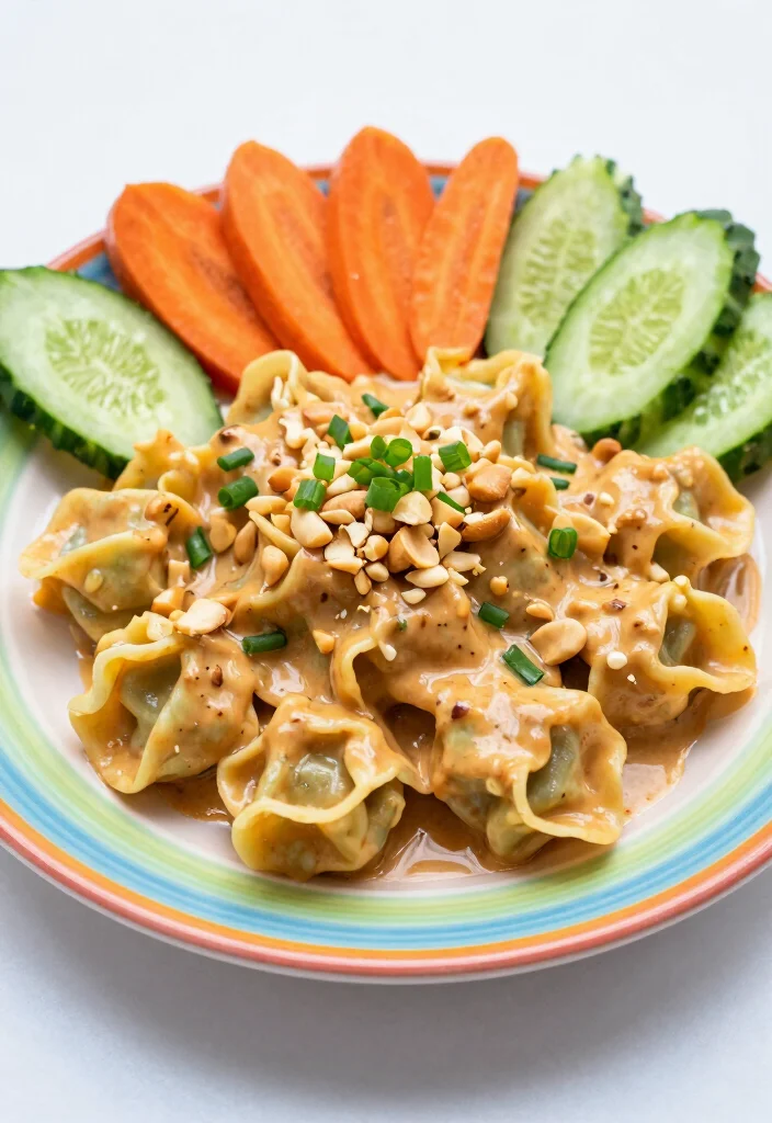12 Vegan Tortellini Recipes for Comforting Meatless Meals - 6. Thai Peanut Vegan Tortellini 1